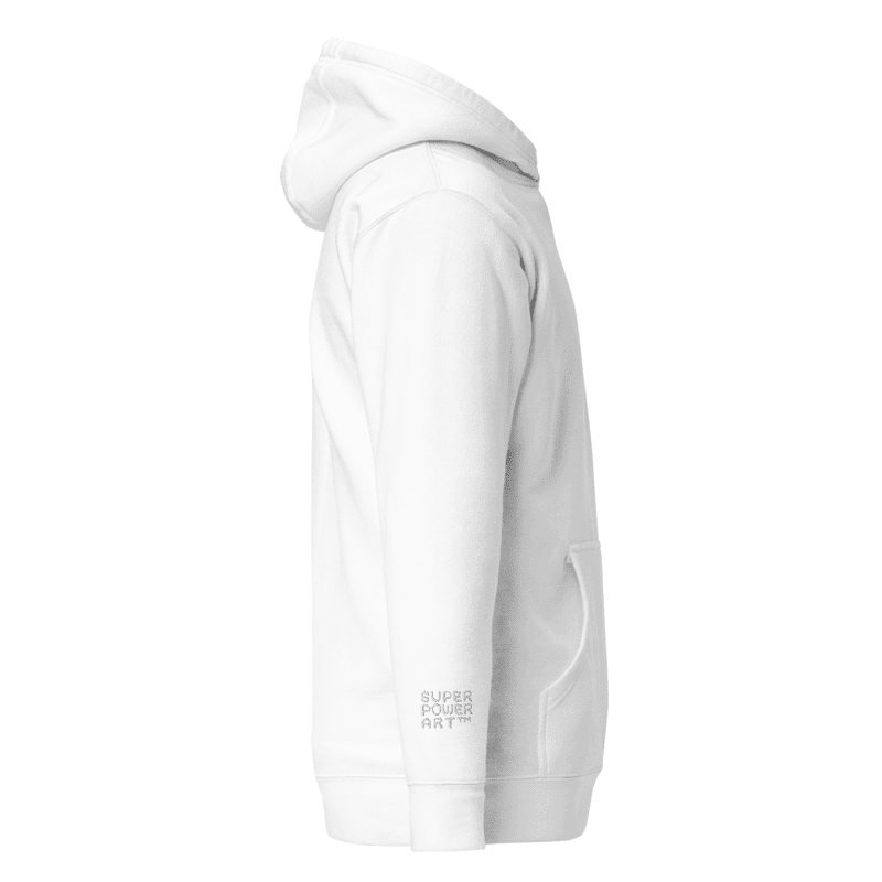 Superpowerart Circular Logo Hoodie (Chest + Arm Embroidery)