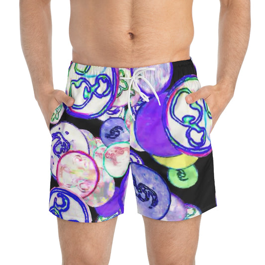 Insook Hwang's art_Happy Bubbles_Swim Trunks#1