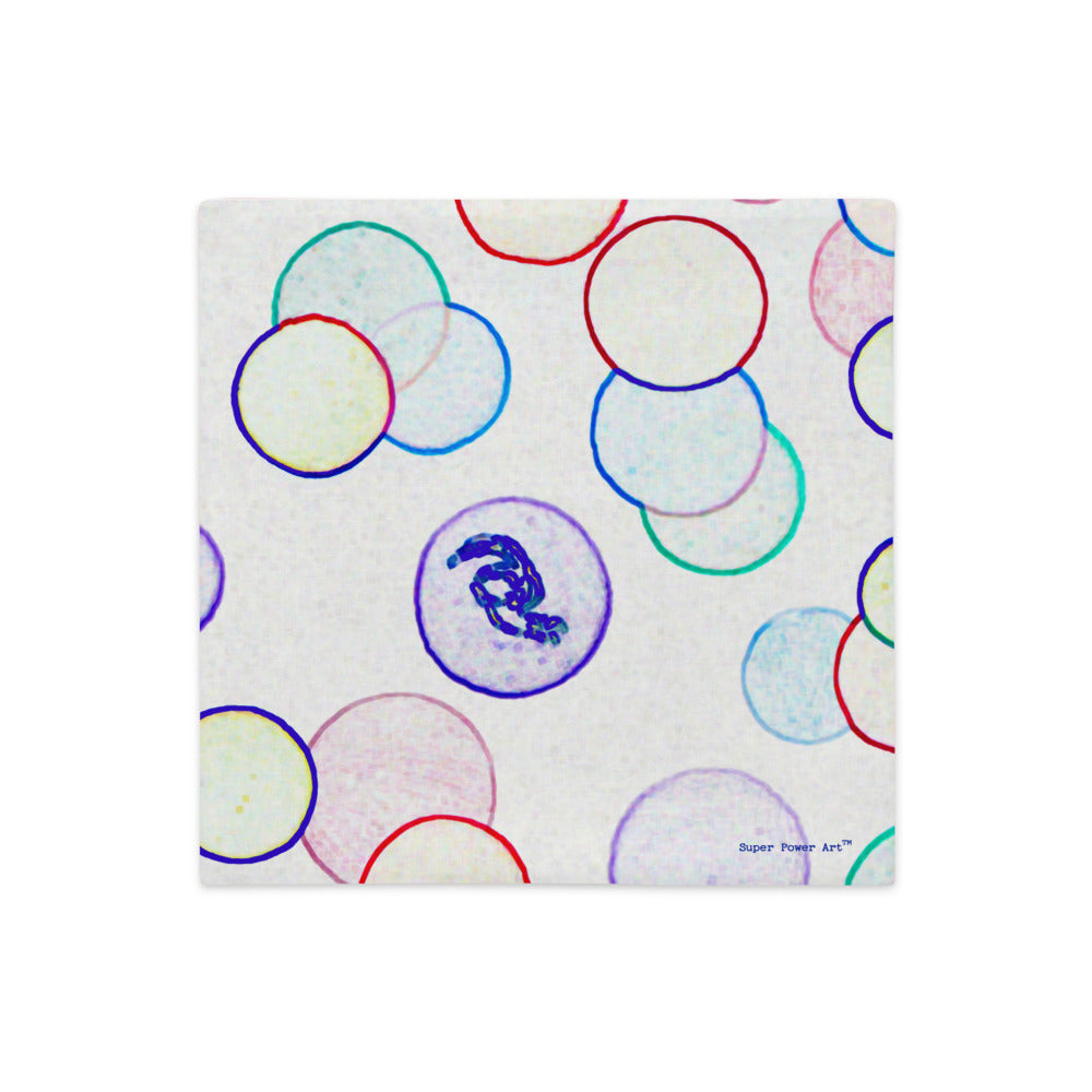 Insook Hwang's art _Premium Pillow Case _Lovers dancing and floating