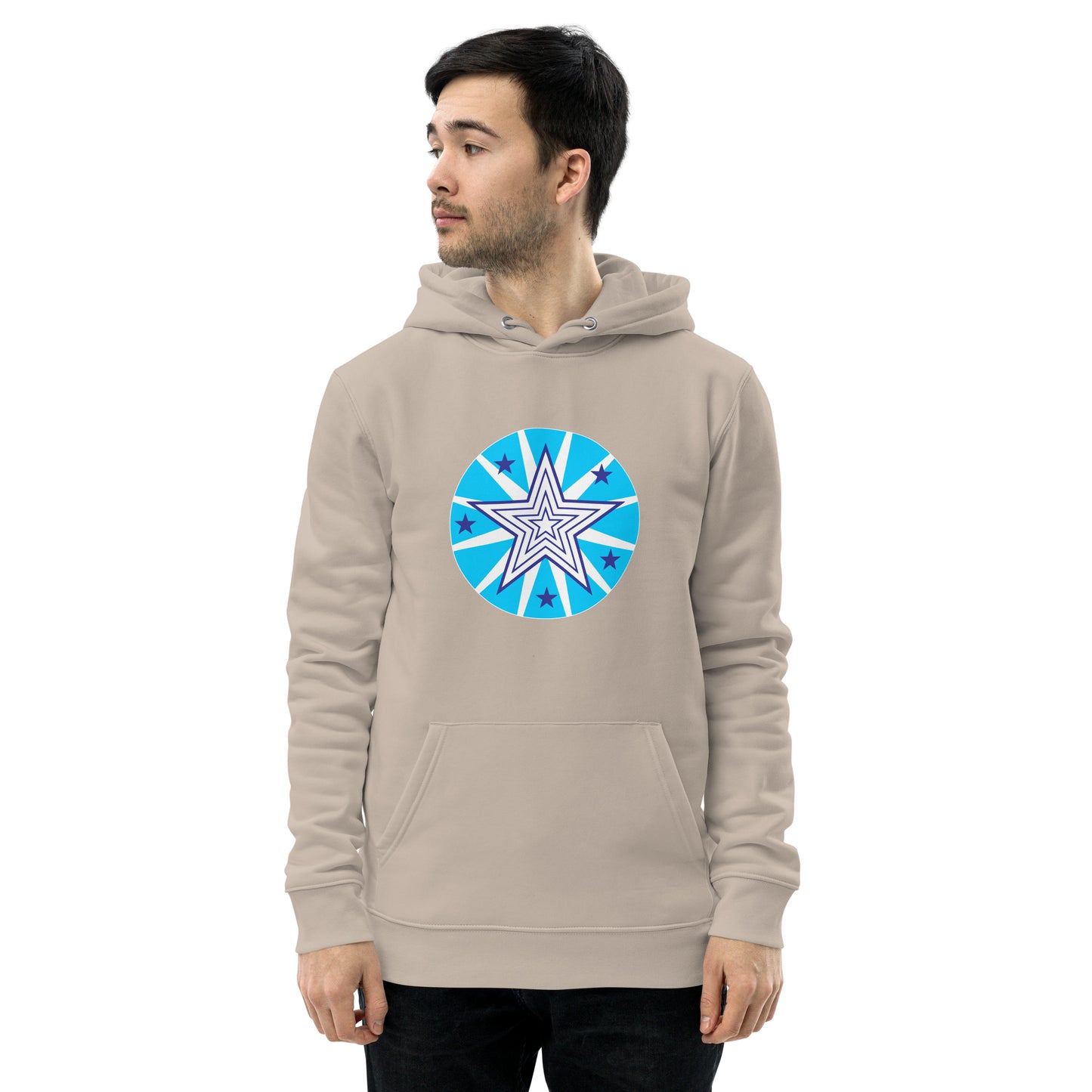 Insook Hwang's art_Super Star_DTG Unisex essential eco hoodie(five colors)