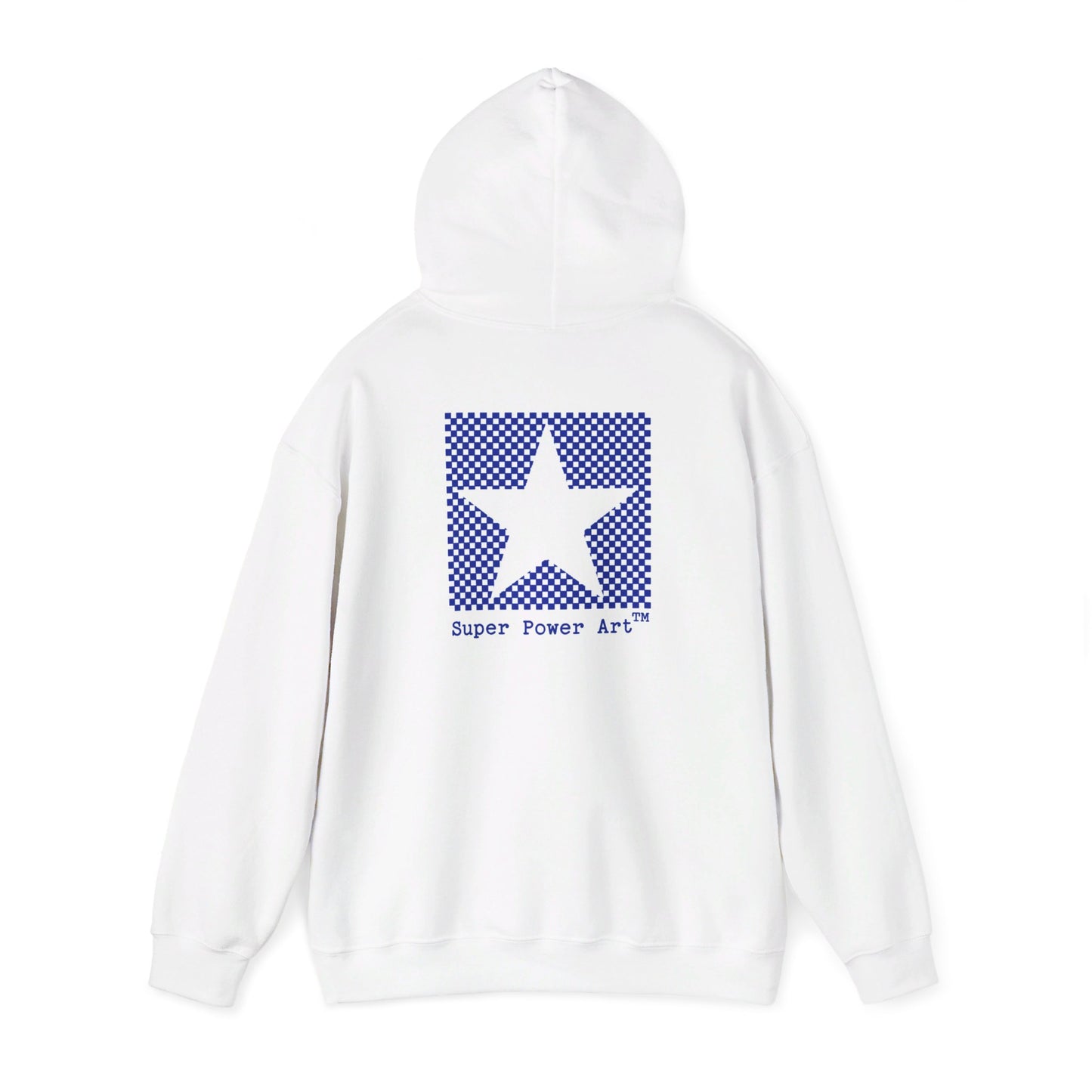 Super Power Art_UFO_Unisex Heavy Blend™ Hooded Sweatshirt