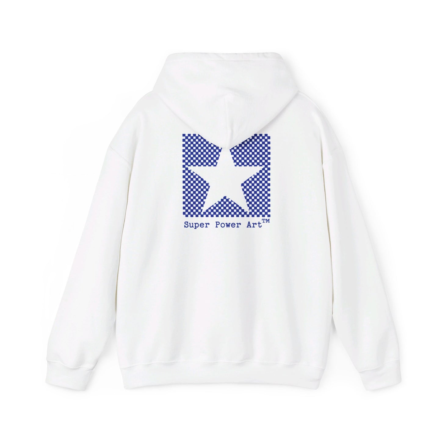 Super Power Art_UFO_Unisex Heavy Blend™ Hooded Sweatshirt