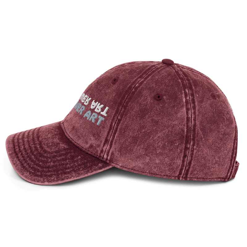Superpowerart Text Logo Cap