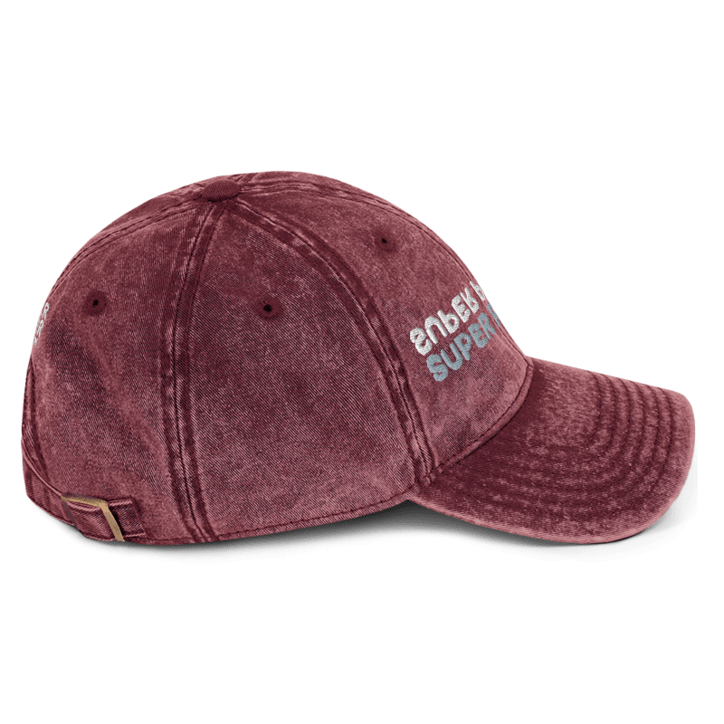 Superpowerart Text Logo Cap