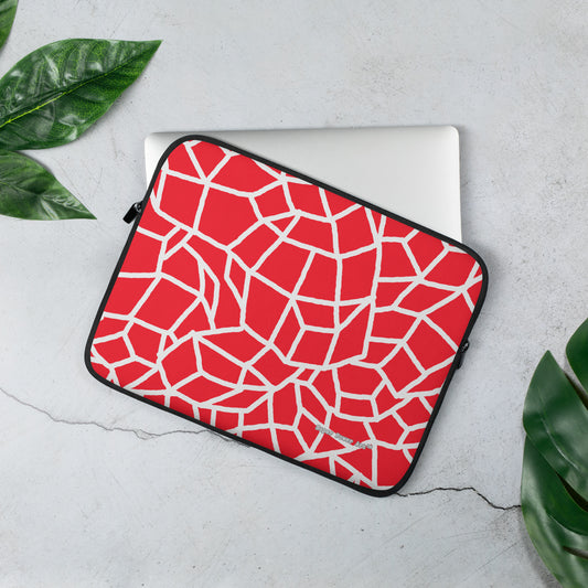 Insook Hwang's art_Net_Red_Laptop Sleeve