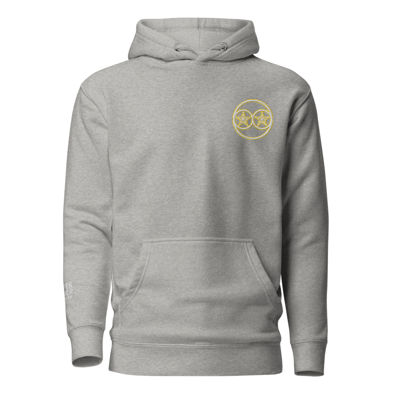 Superpowerart Circular Logo Hoodie (Chest + Arm Embroidery)