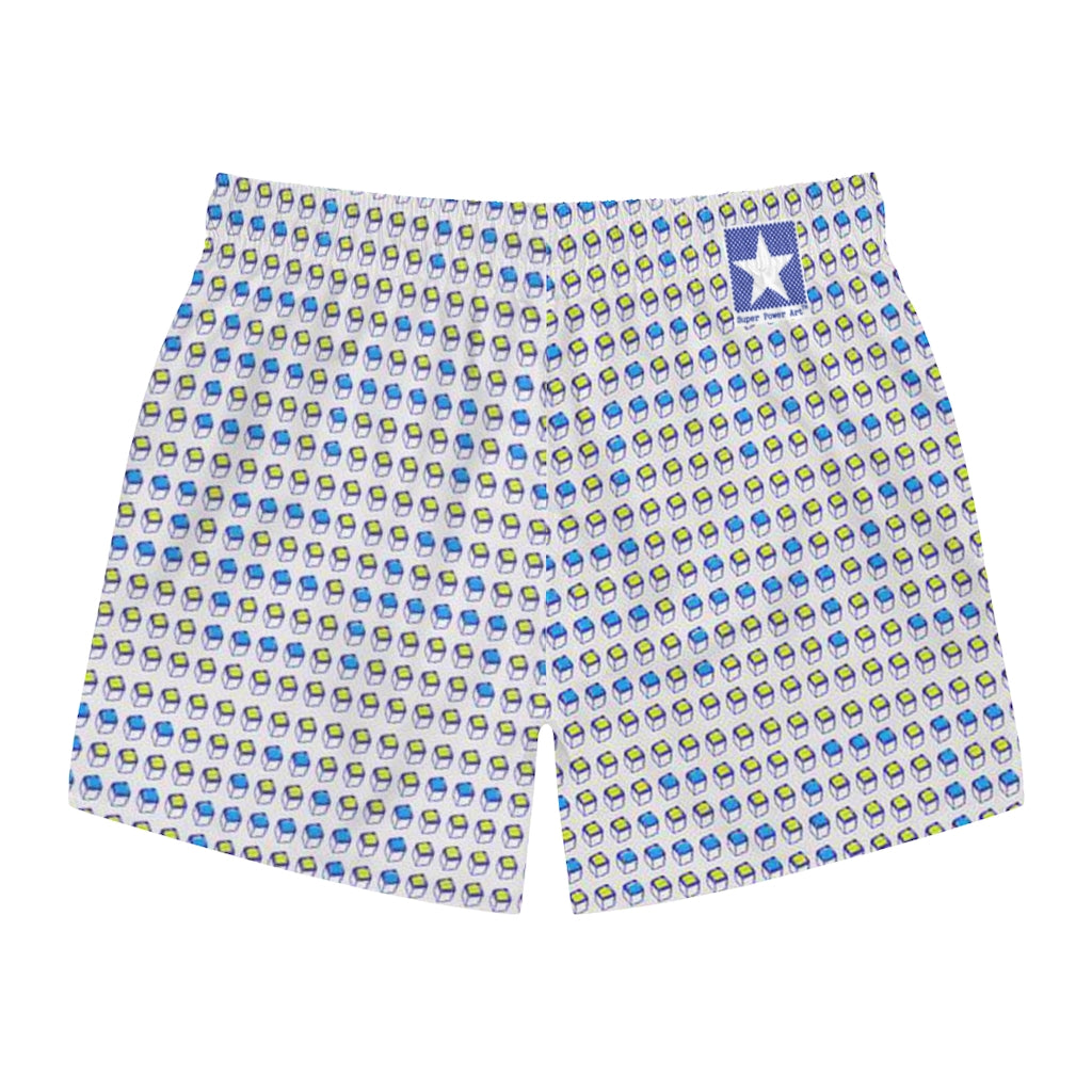 Insook Hwang's art_Monitor_peace_Men's Swim Trunks