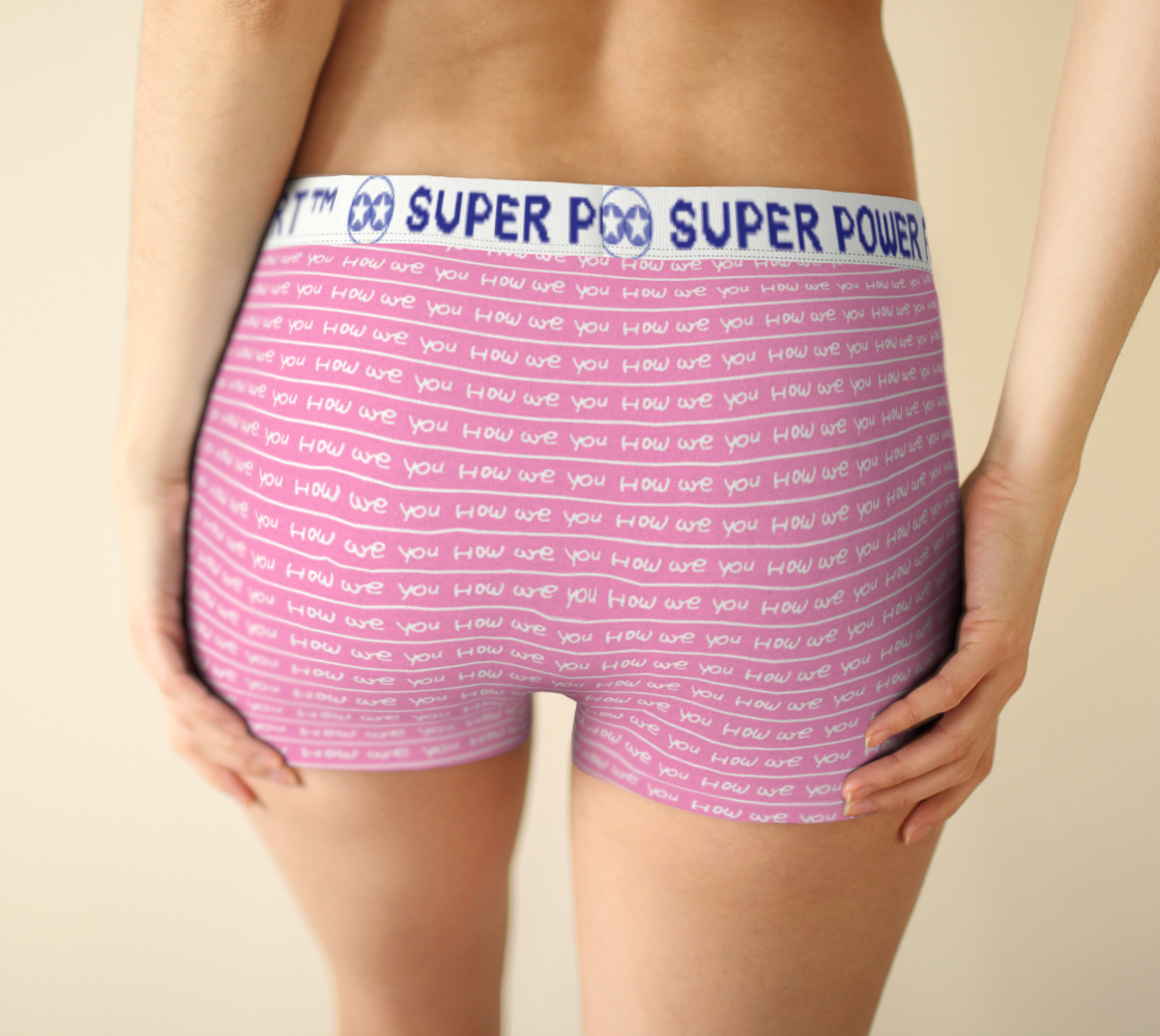 Insook Hwang's Art_Boyshorts_pink