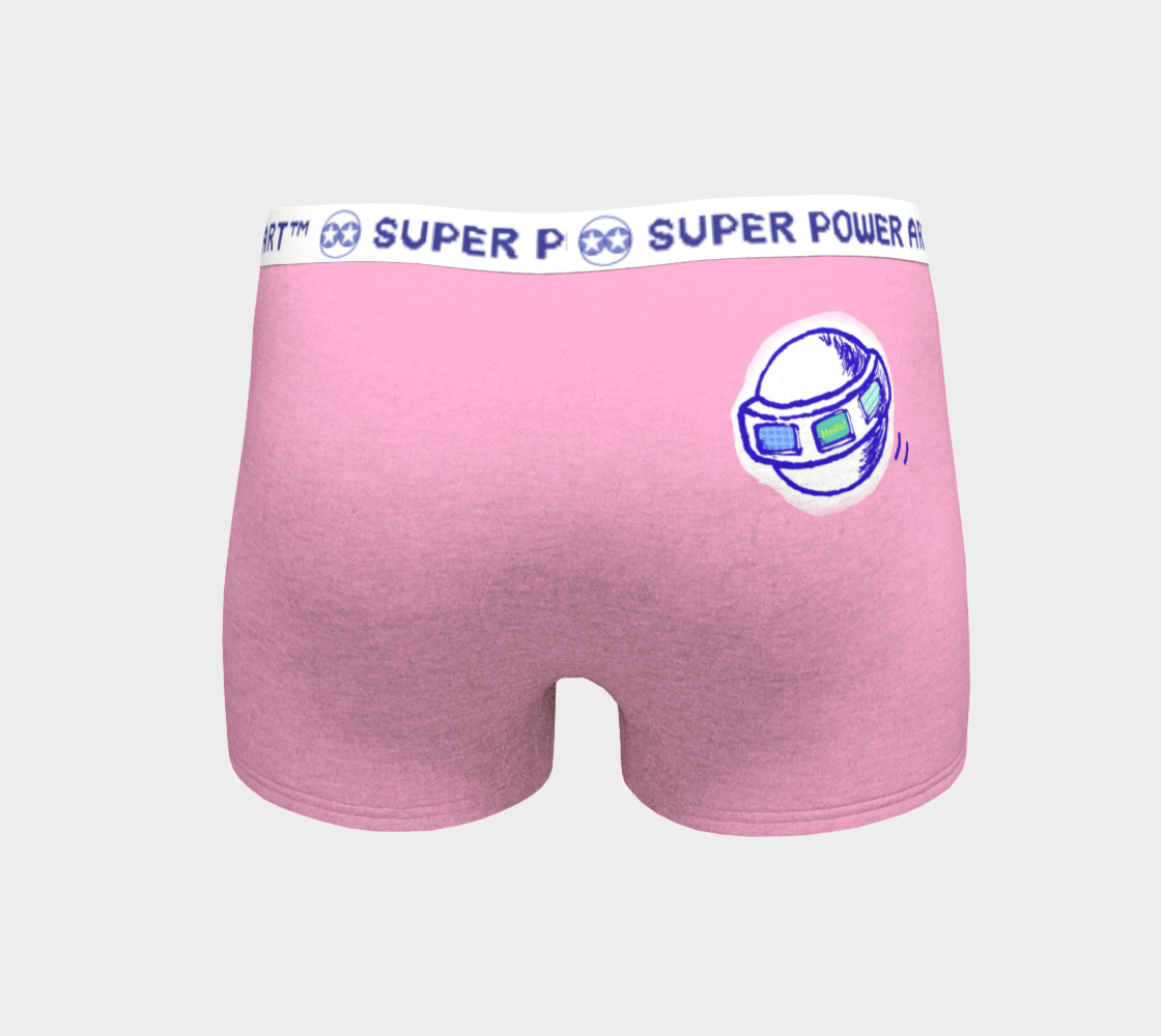 Insook Hwang's Art_Boyshorts_UFO_Pink