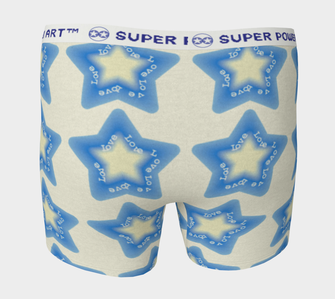 Insook Hwang's art_Boxer Briefs__Stars_blue#1