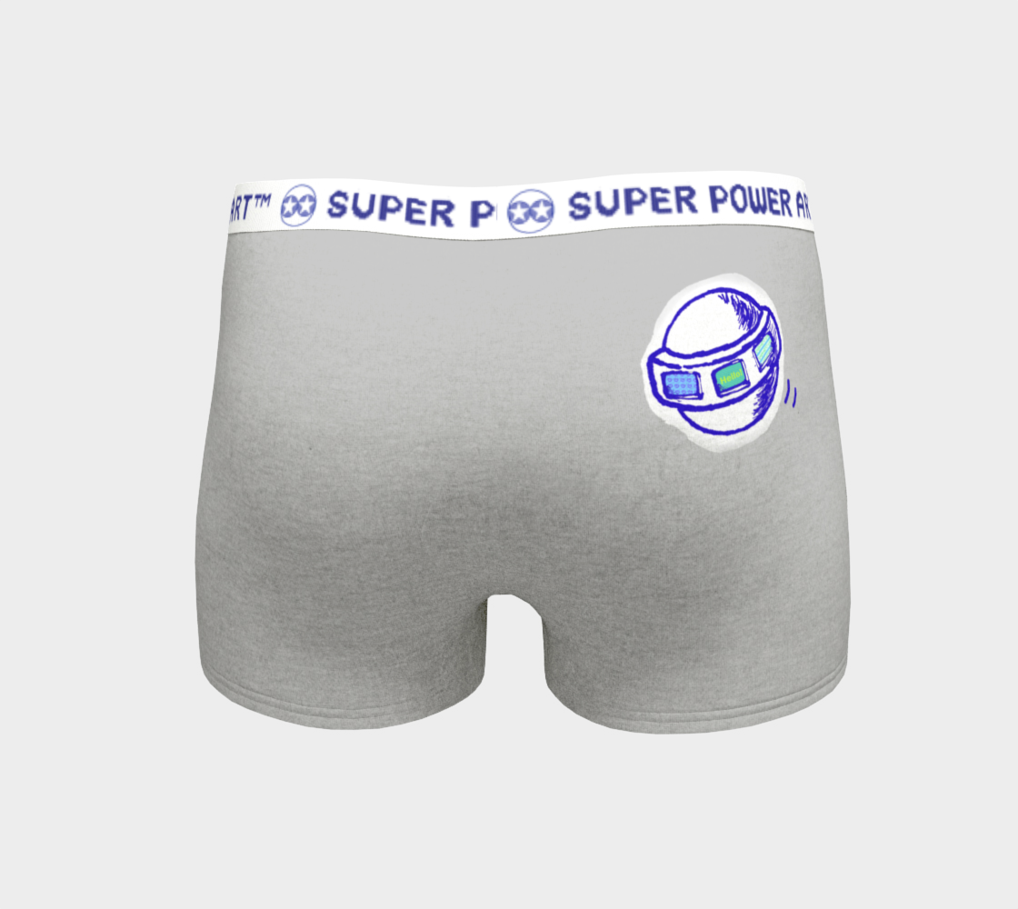 Insook Hwang's Art_Boyshorts_UFO_Gray2