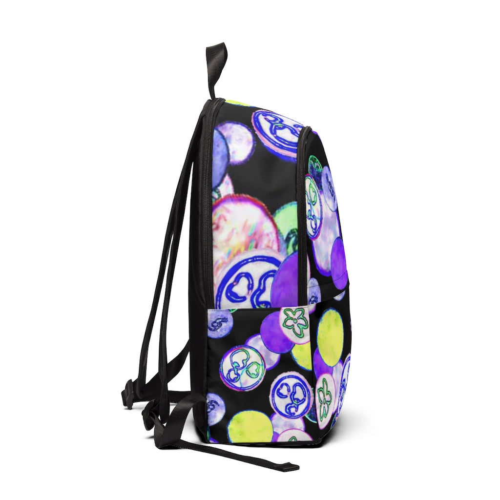 Insook Hwang's art _Energy Love_ Magic balls_Unisex Backpack_type1