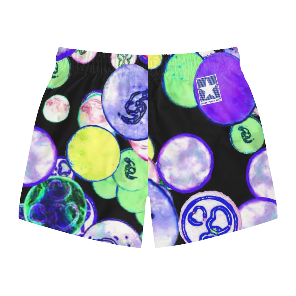 Insook Hwang's art_Happy Bubbles_Swim Trunks#1