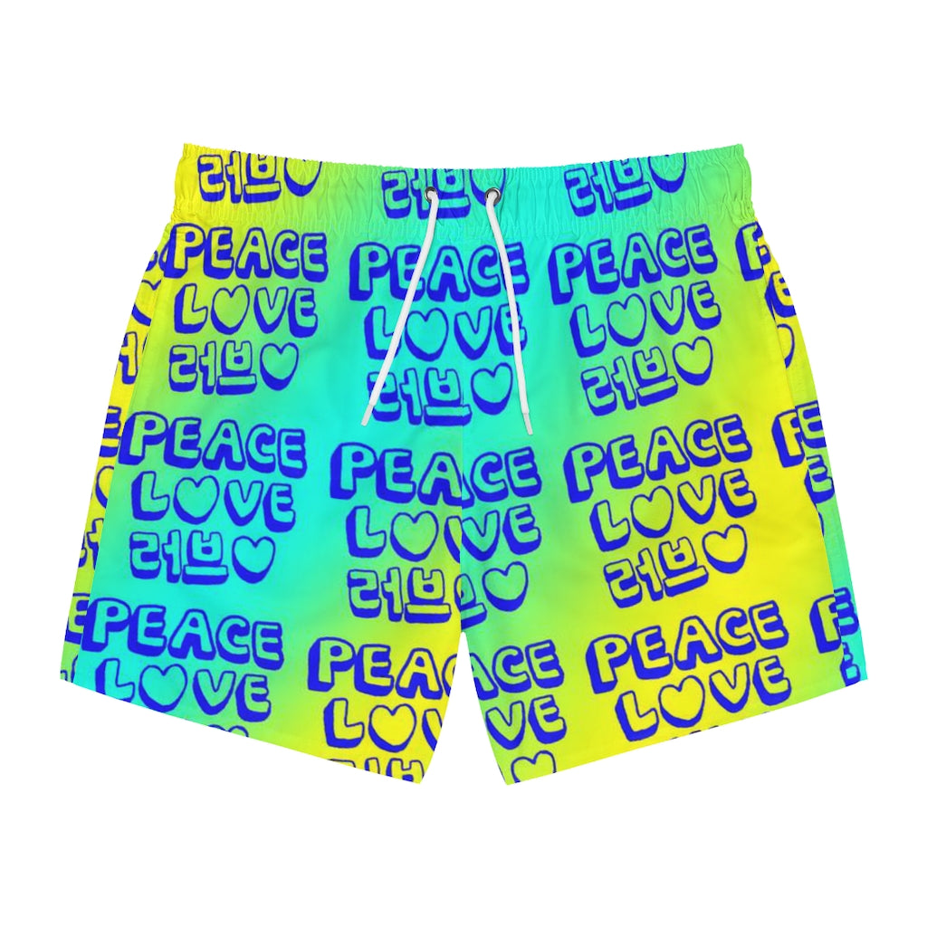 Insook Hwang's art_Love and Peace_Swim Trunks#3