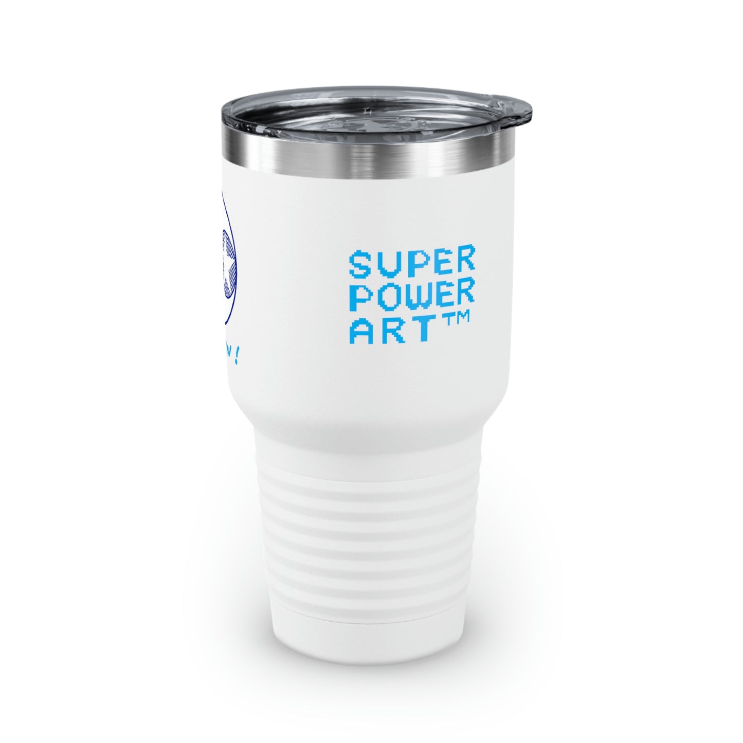 Insook Hwang's Art_Super Power Art_ Ringneck Tumbler, 30oz