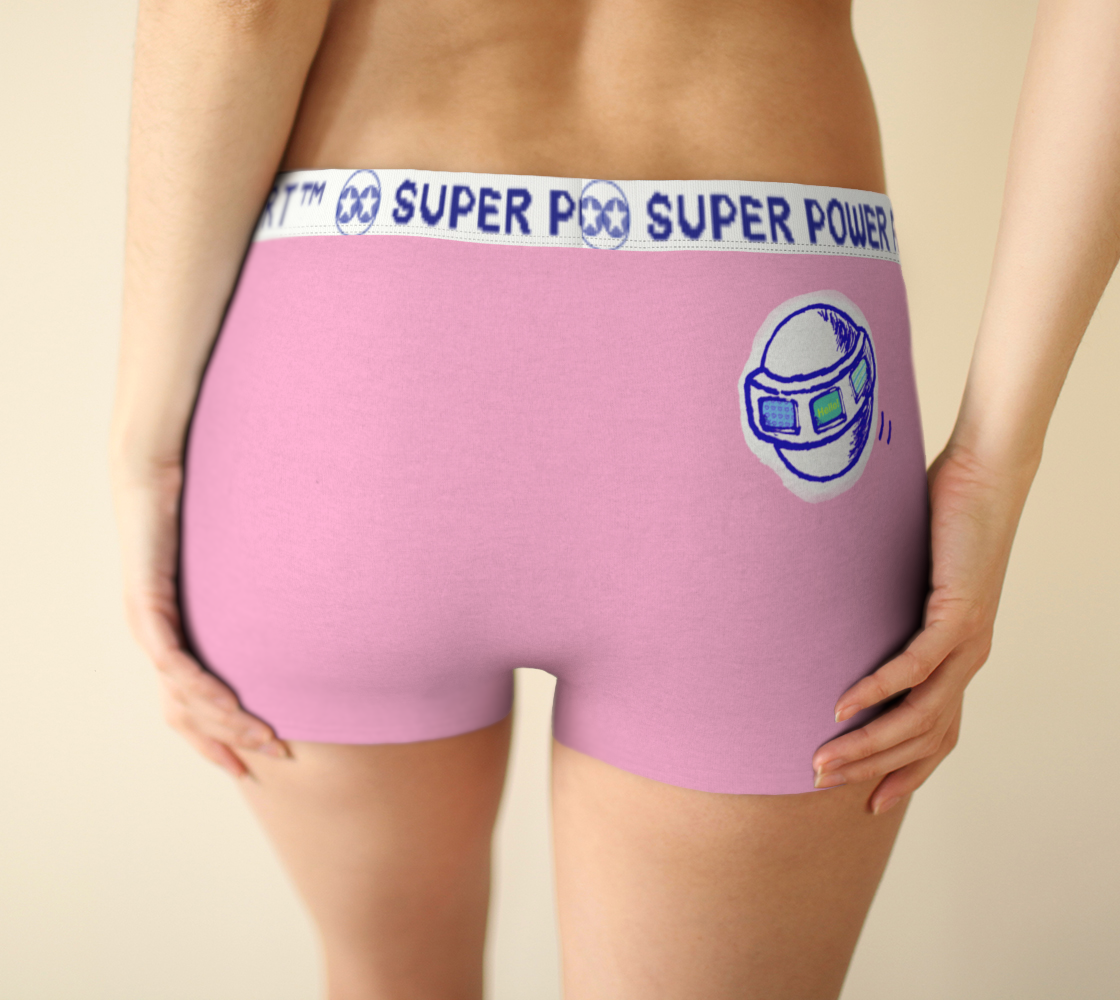 Insook Hwang's Art_Boyshorts_UFO_Pink