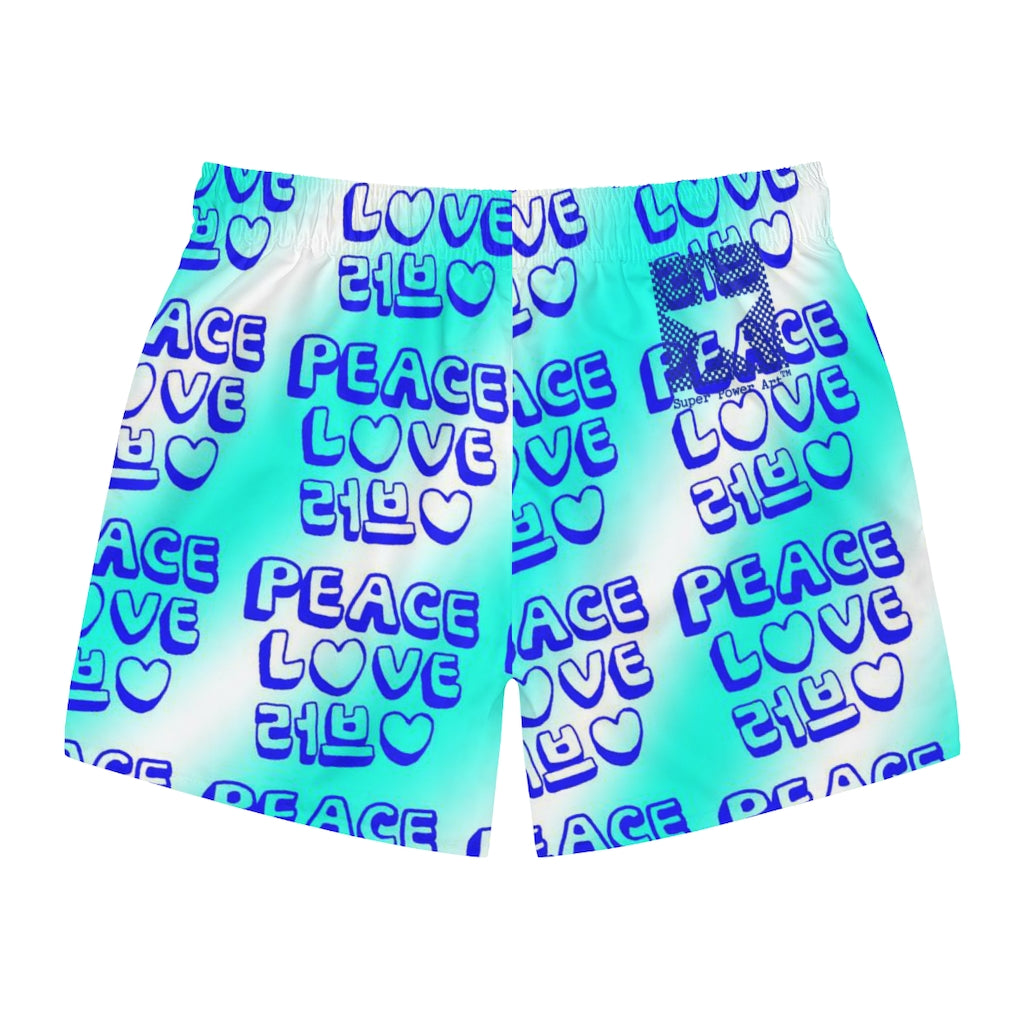 Insook Hwang's art_Love and Peace_Swim Trunks#2