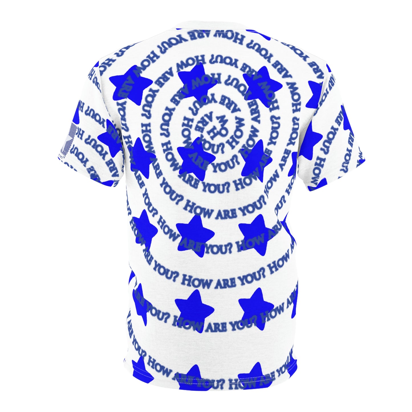 Insook Hwang's art_How are you_ Blue Stars_Unisex Tshirt