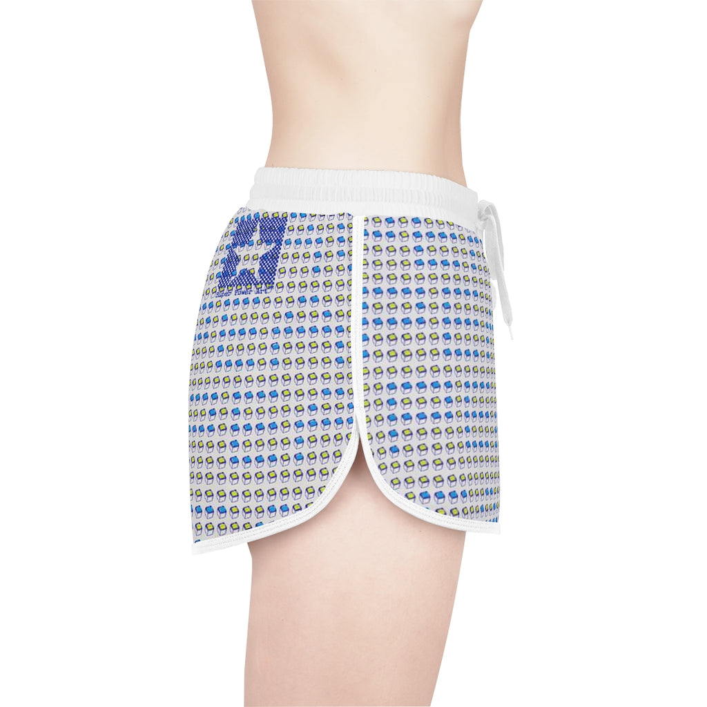 Insook Hwang's art_ Monitor_Peace_Women's Shorts