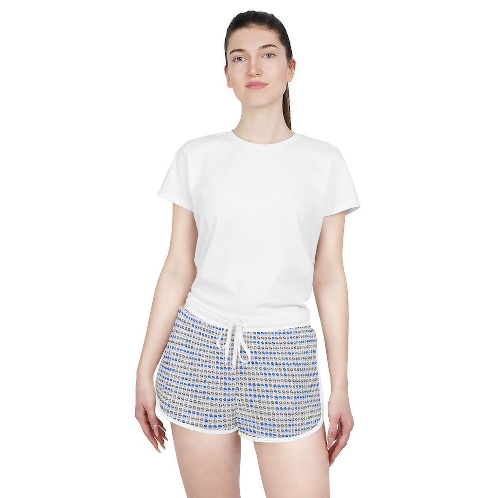 Insook Hwang's art_ Monitor_Peace_Women's Shorts