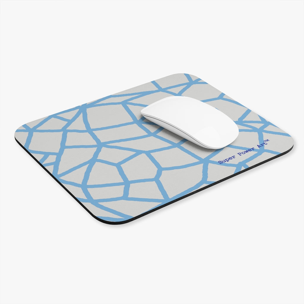 Insook Hwang's Art_Net_Creative mind_Mouse Pad (Rectangle)_AOP_Gray