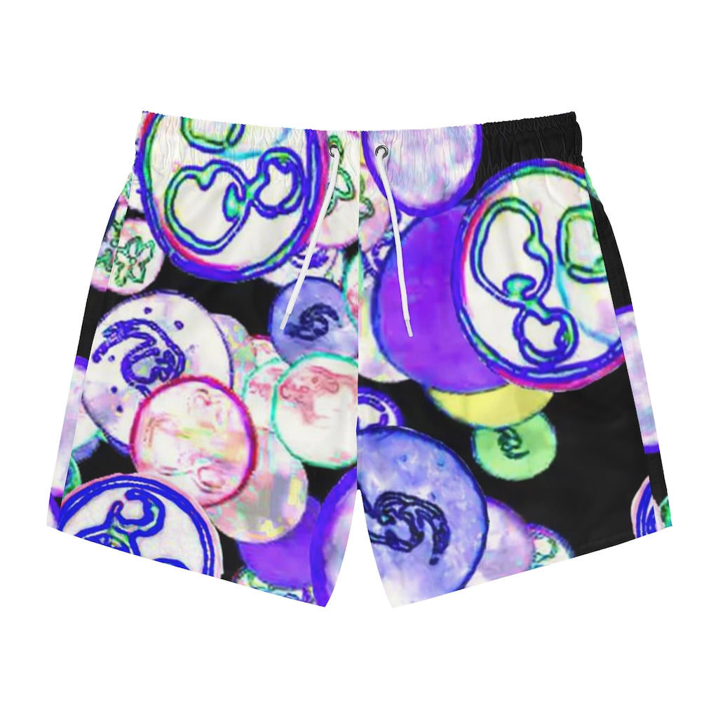 Insook Hwang's art_Happy Bubbles_Swim Trunks#1