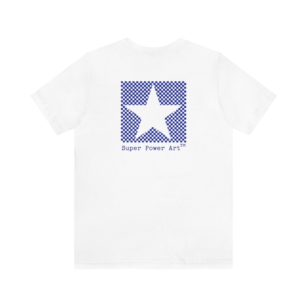 Super Power Art_DTG_ T-Shirt_White