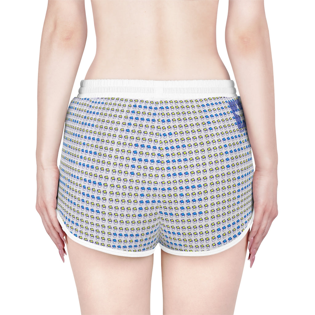 Insook Hwang's art_ Monitor_Peace_Women's Shorts