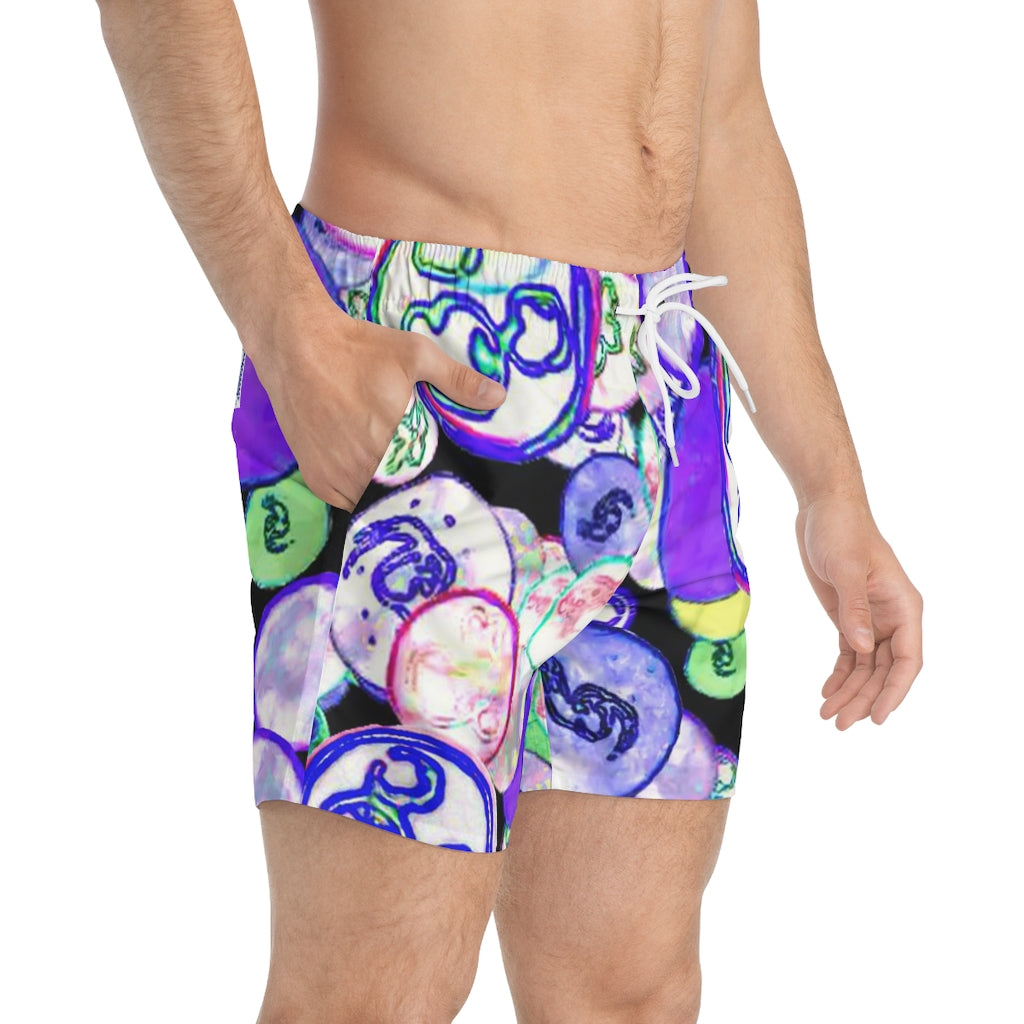 Insook Hwang's art_Happy Bubbles_Swim Trunks#1