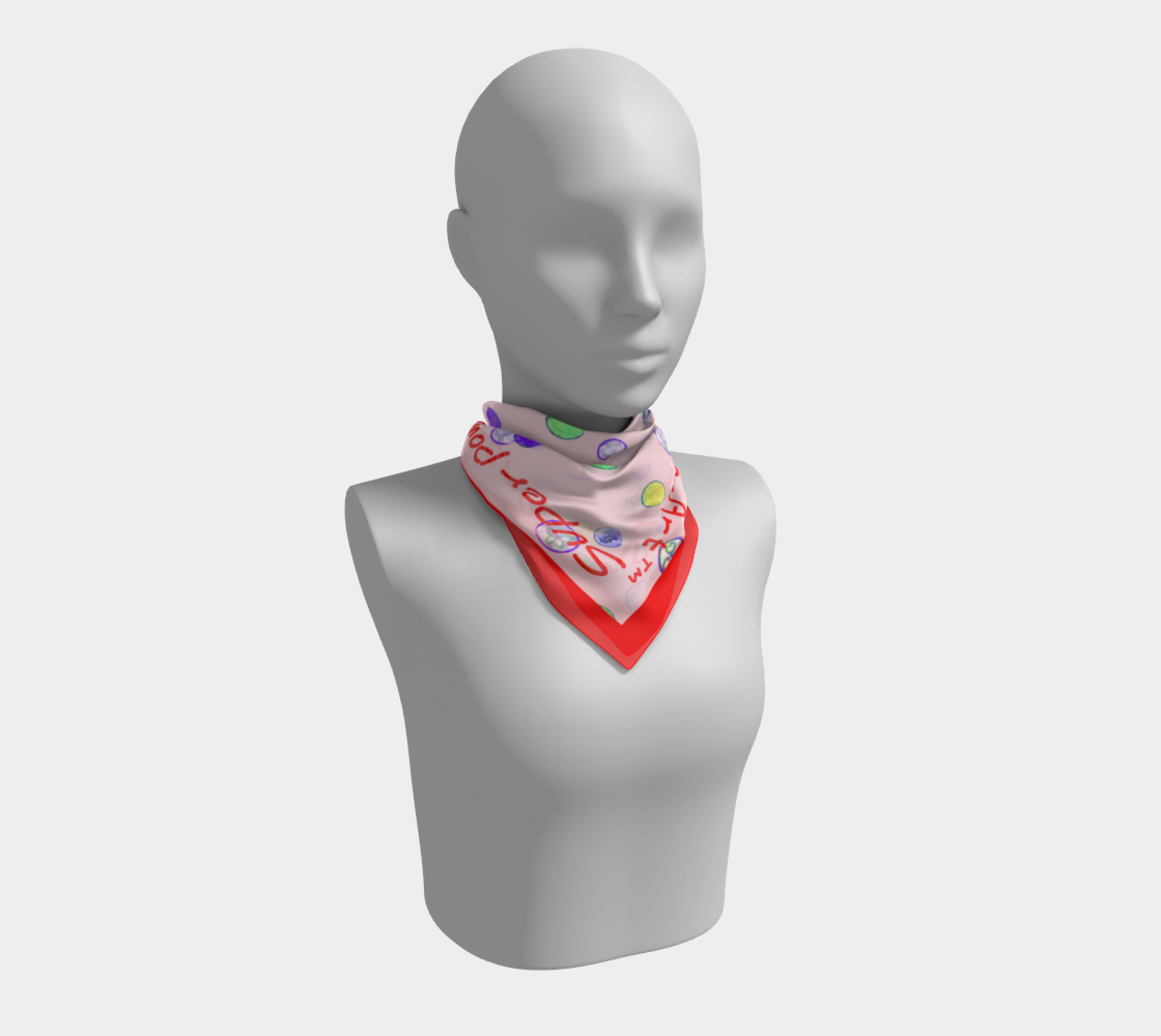 Insook Hwang's Art_Scarves_Redline_energyballs_#1pink