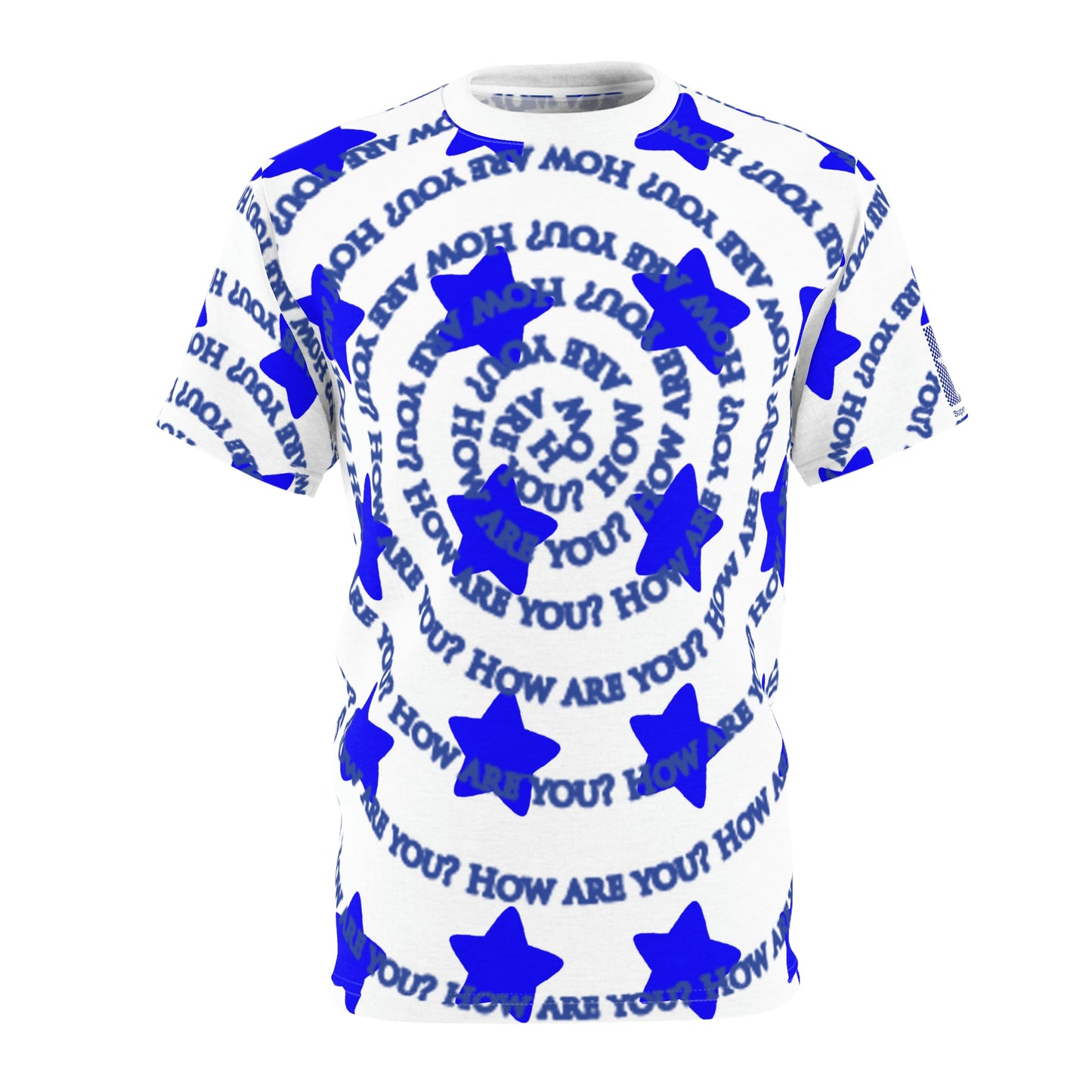 Insook Hwang's art_How are you_ Blue Stars_Unisex Tshirt