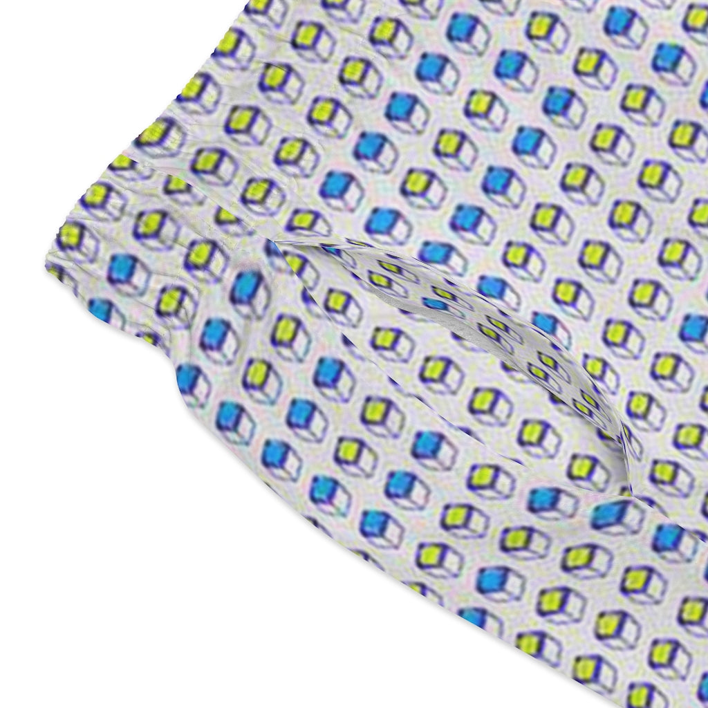 Insook Hwang's art_Monitor_peace_Men's Swim Trunks