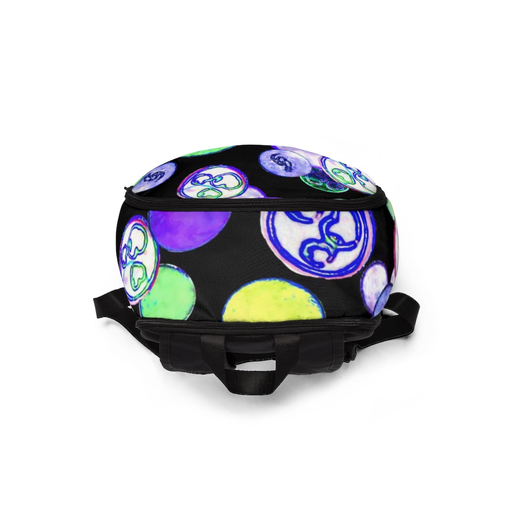 Insook Hwang's art _Energy Love_ Magic balls_Unisex Backpack_type1