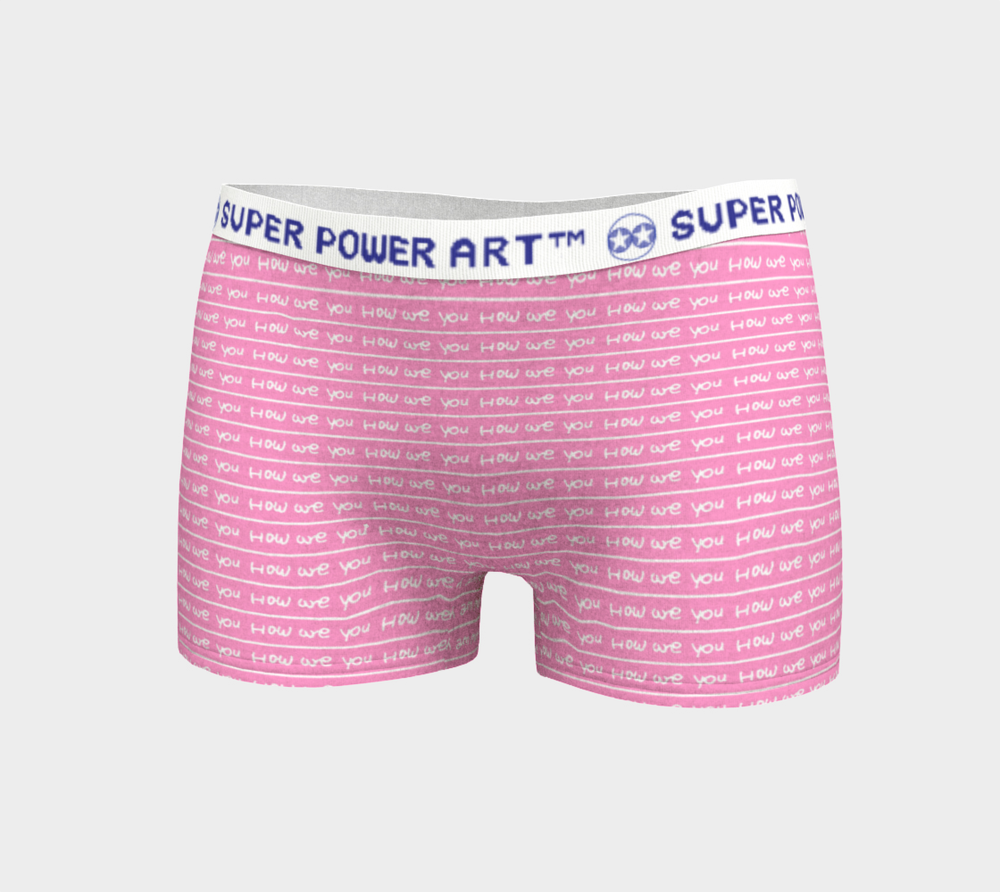 Insook Hwang's Art_Boyshorts_pink