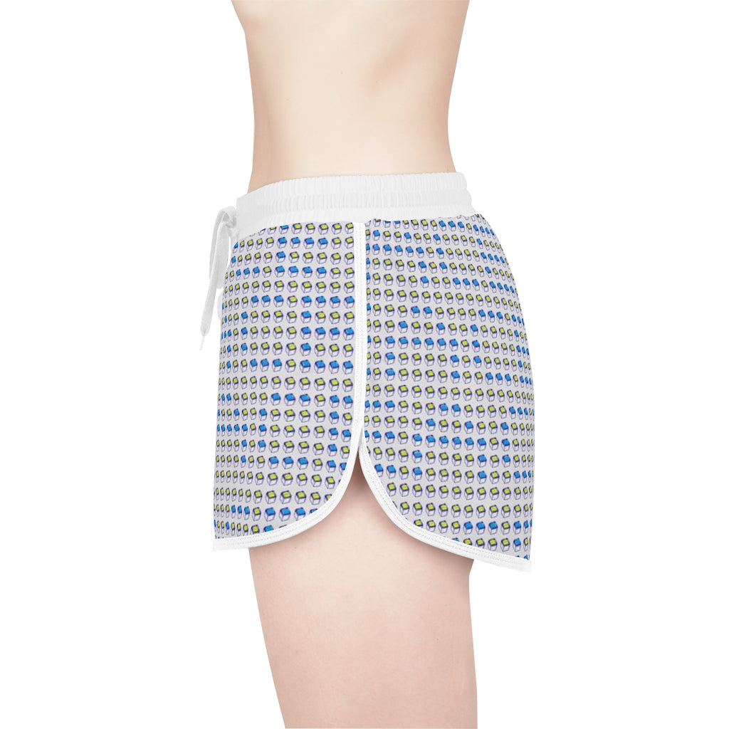 Insook Hwang's art_ Monitor_Peace_Women's Shorts