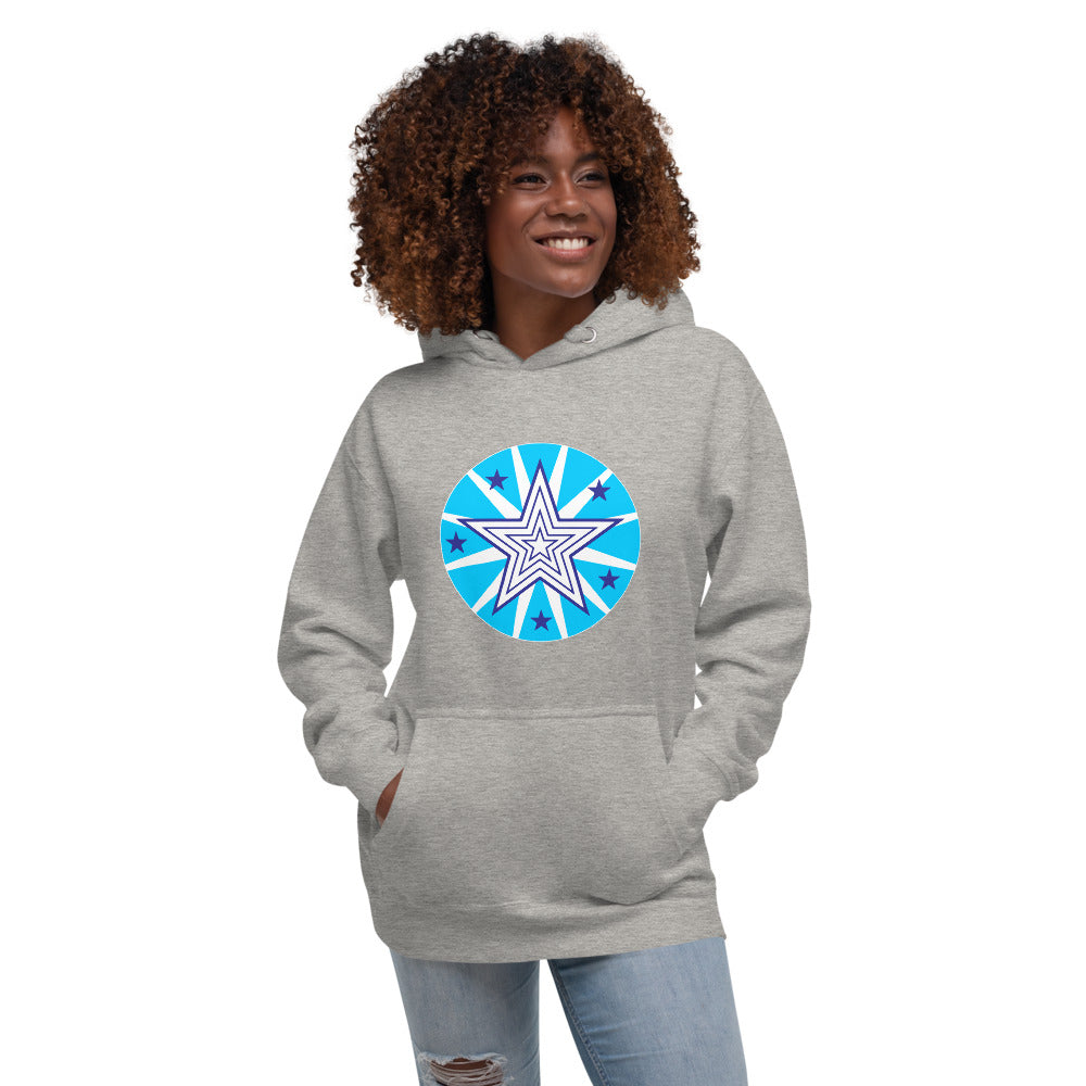 Super Power Art _ Star Unisex Hoodie (six colors)