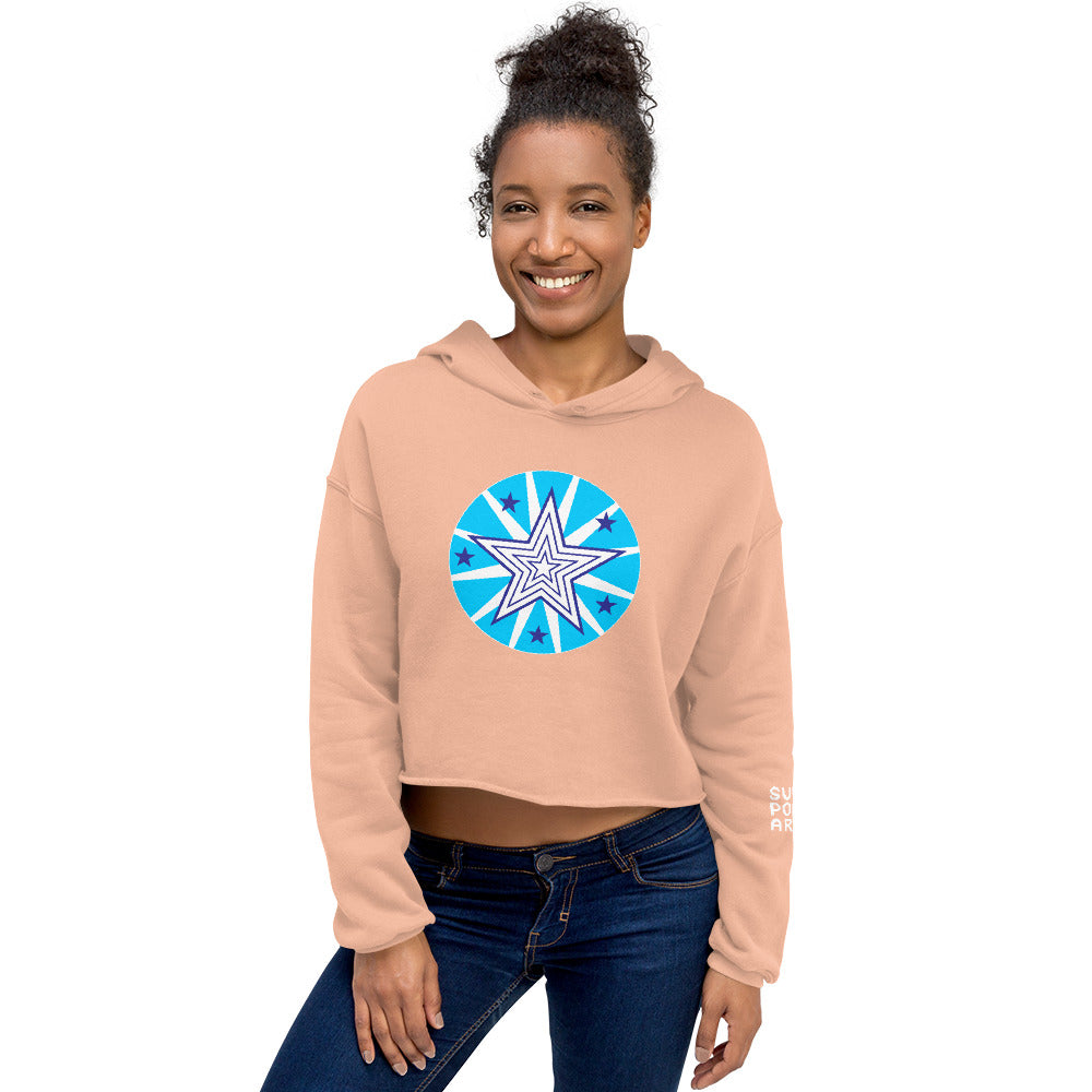 womens-cropped-hoodie-peach-front_Star_Superpowerart